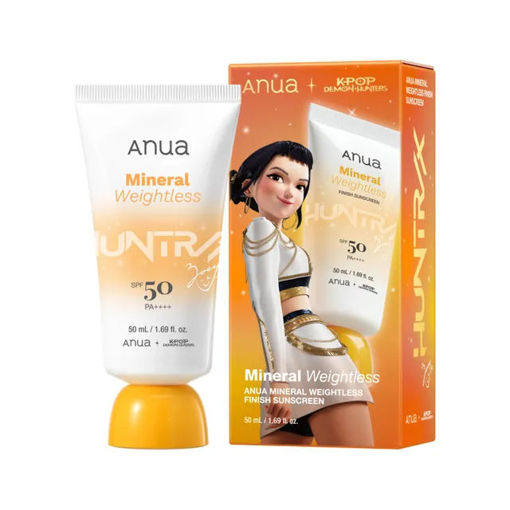 Picture of ANUA KPOP DEMON HUNTERS  MINERAL WEIGHTLESS FINISH SUNSCREEN