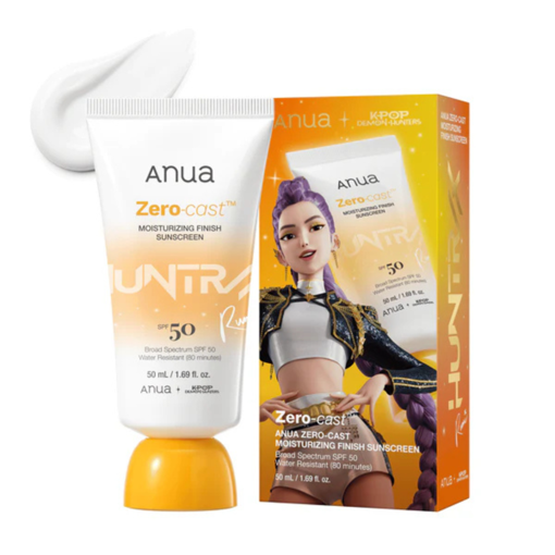 Picture of ANUA KPOP DEMON HUNTERS ZERO CAST MOISTURIZING SUNSCREEN