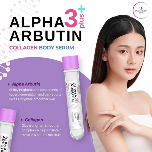 Picture of ALPHA ARBUTIN 3 PLUS COLLAGEN BODY SERUM LAVENDER