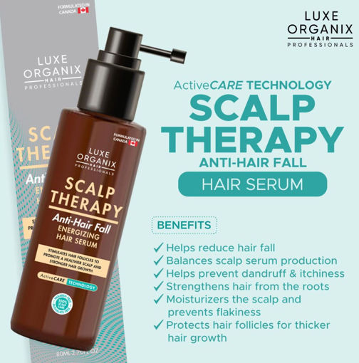 Picture of LUXE ORGANIX SCALP THERAPY ANTI-HAIR FALL SERUM