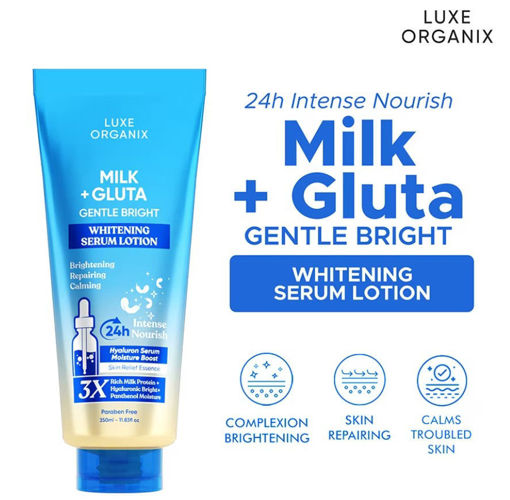 Picture of LUXE ORGANIX MILK + GLUTA LOTION