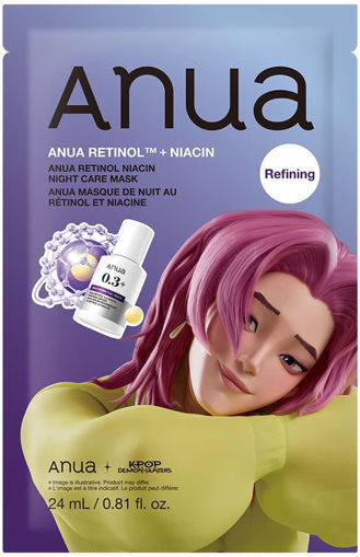 Picture of ANUA KPop Demon Hunters RETINOL NIACIN NIGHT CARE MASK