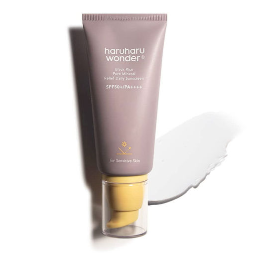 Picture of BLACK RICE PURE MINERAL RELIEF DAILY SUNSCREEN SPF50+ PA++++
