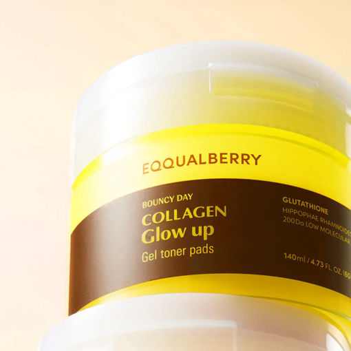 Picture of Eqqualberry COLLAGEN GLOW UP GEL TONER PADS