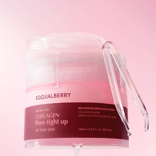 Picture of Eqqualberry COLLAGEN PORE-TIGHT UP[ GEL TONER PADS