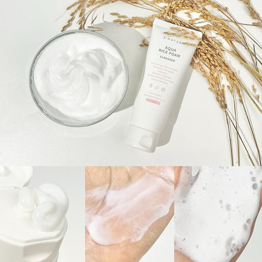 Picture of S. NATURE AQUA RICE FOAM CLEANSER