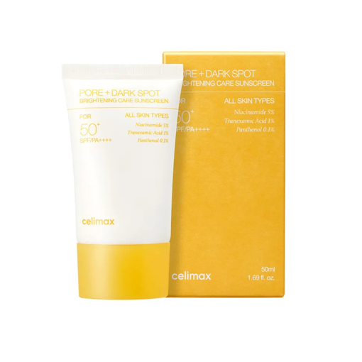 Picture of Celimax PORE + DARKSPOT BRIGHTENING CARE SUNSCREEN SPF50+ PA++++