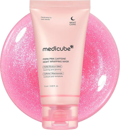 Picture of Medicube PDRN PINK CAFFEINE NIGHT WRAPPING MASK