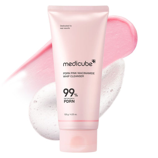 Picture of Medicube PDRN PINK NIACINAMIDE WHIP CLEANSER