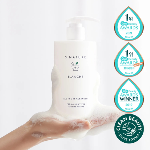 Picture of S. NATURE BLANCHE ALL IN ONE CLEANSER