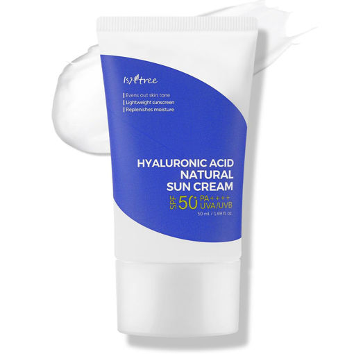 Picture of ISNTREE HYALURONIC ACID NATURAL SUN CREAM SPF50+ / PA ++++