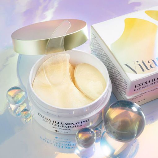 Picture of K-SECRET EXTRA ILLUMINATING  EYE GEL PATCHES (VITAMIN C)