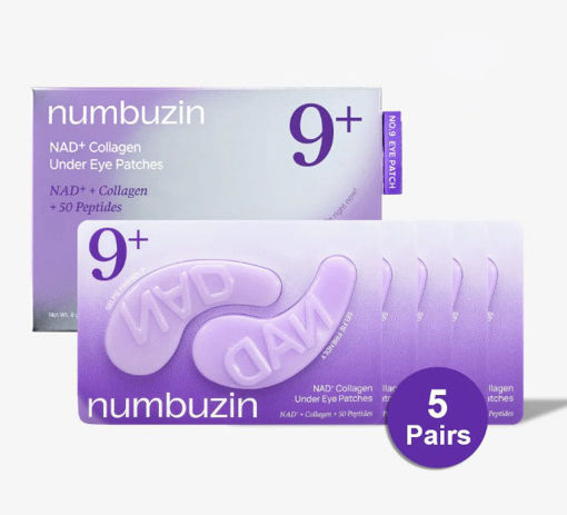 Picture of Numbuzin NO.9 NAD+ COLLAGEN UNDER EYE PATCHES (5 PAIRS)