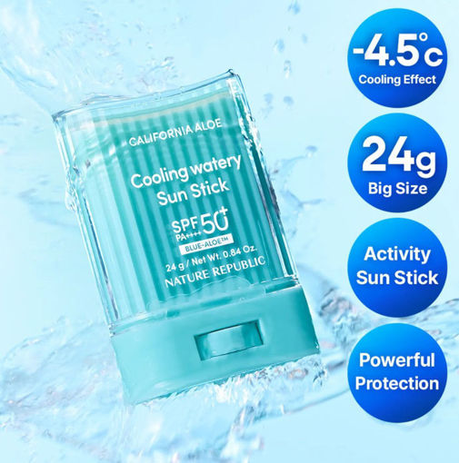 Picture of CALIFORNIA ALOE COOLING WATERY SUN STICK SPF50+ PA++++