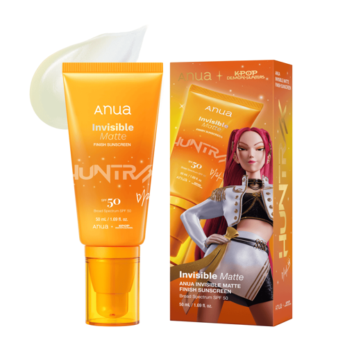Picture of ANUA KPOP DEMONHUNTERS INVISSIBLE MATTE FINISH SUNSCREEN