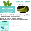 Picture of MAXCUT PROGREEN TEA EXTRACT, BANABA LEAF EXTRACT, VITAMINS