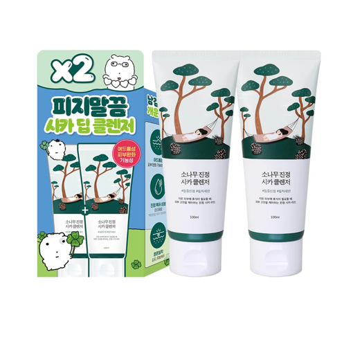 Picture of Round Lab Pine Calming Cica Cleanser 100ml Double Set