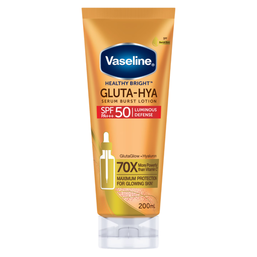 Picture of Vaseline Gluta-Hya Serum Burst Lotion SPF 50 PA+++ Luminous