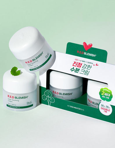 Picture of DR.G Red Blemish Clear Soothing Cream 50ml Duo