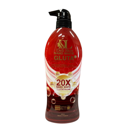 Picture of DELI SKIN NANO WHITE GLUTA INTENSIVE WHITENING LOTION 500ml
