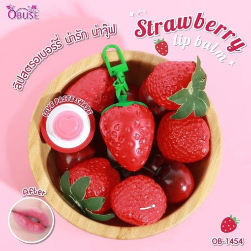 Picture of Obuse Strawberry Magic Lip Balm