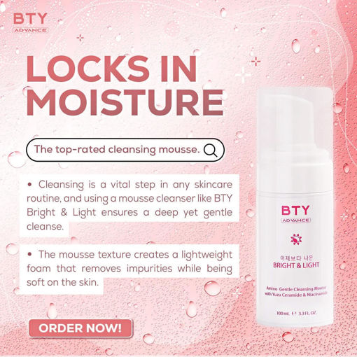 Picture of BTY BRIGHT & LIGHT AMINO GENTLE CLEANSING MOUSSE