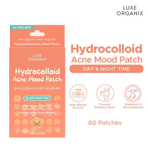 Picture of LUXE ORGANIX HYDROCOLLOID ACNE MOOD PATCH (60 Patches)