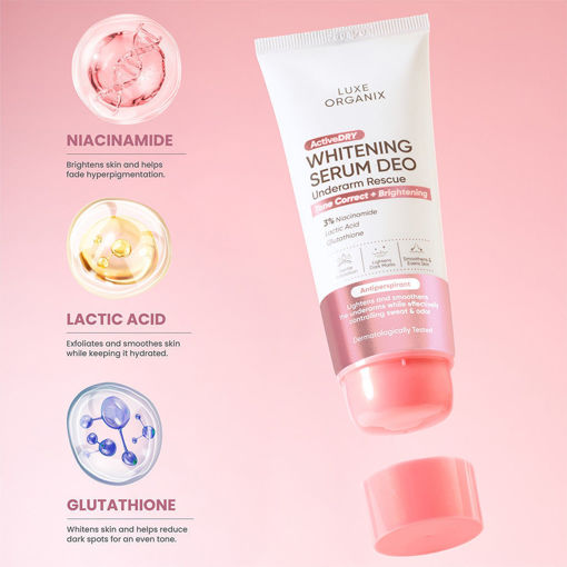 Picture of LUXE ORGANIX WHITENING SERUM DEO TONE CORRECT + BRIGHTENING