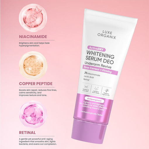 Picture of LUXE ORGANIX WHITENING SERUM DEO TONE CORRECT + FIRMING