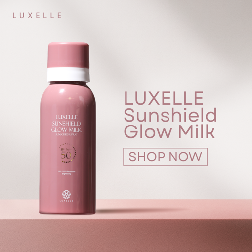 Picture of LUXELLE SUNSHIELD GLOW MILK SUNSCREEN SPRAY SPF50