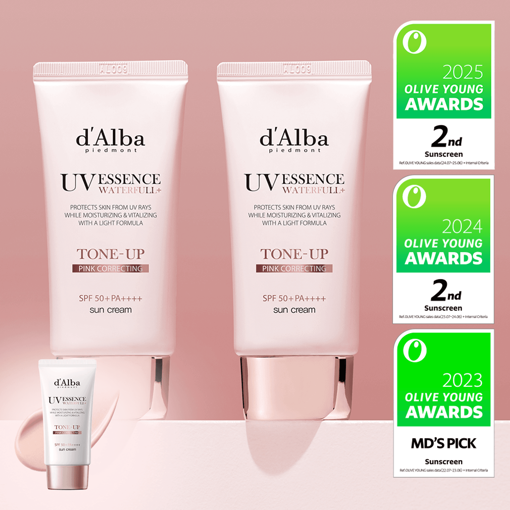 Picture of d’Alba [PINK CORRECTING] UV Essence Waterfull Tone-Up Sun Cream Duo Set( 50ml + 50ml)